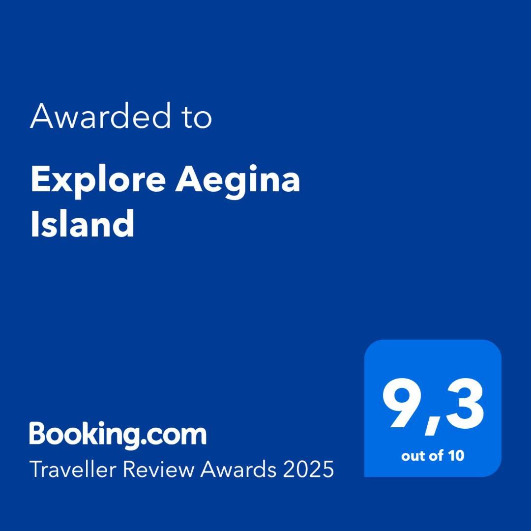 Explore Aegina Island Souvala Eksteriør billede